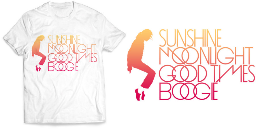 Soulbounce Summer of Michael Jackson t-shirt design