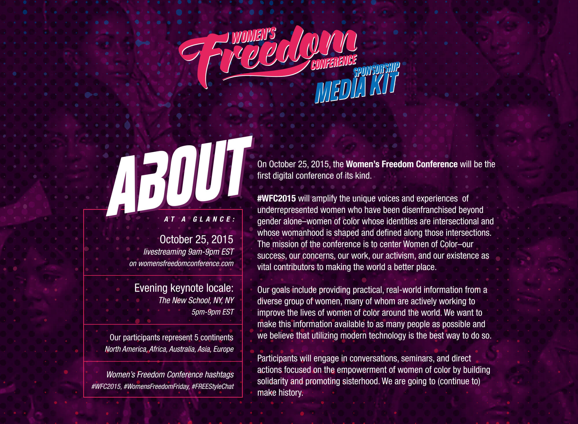 WFC2015 Media Kit
